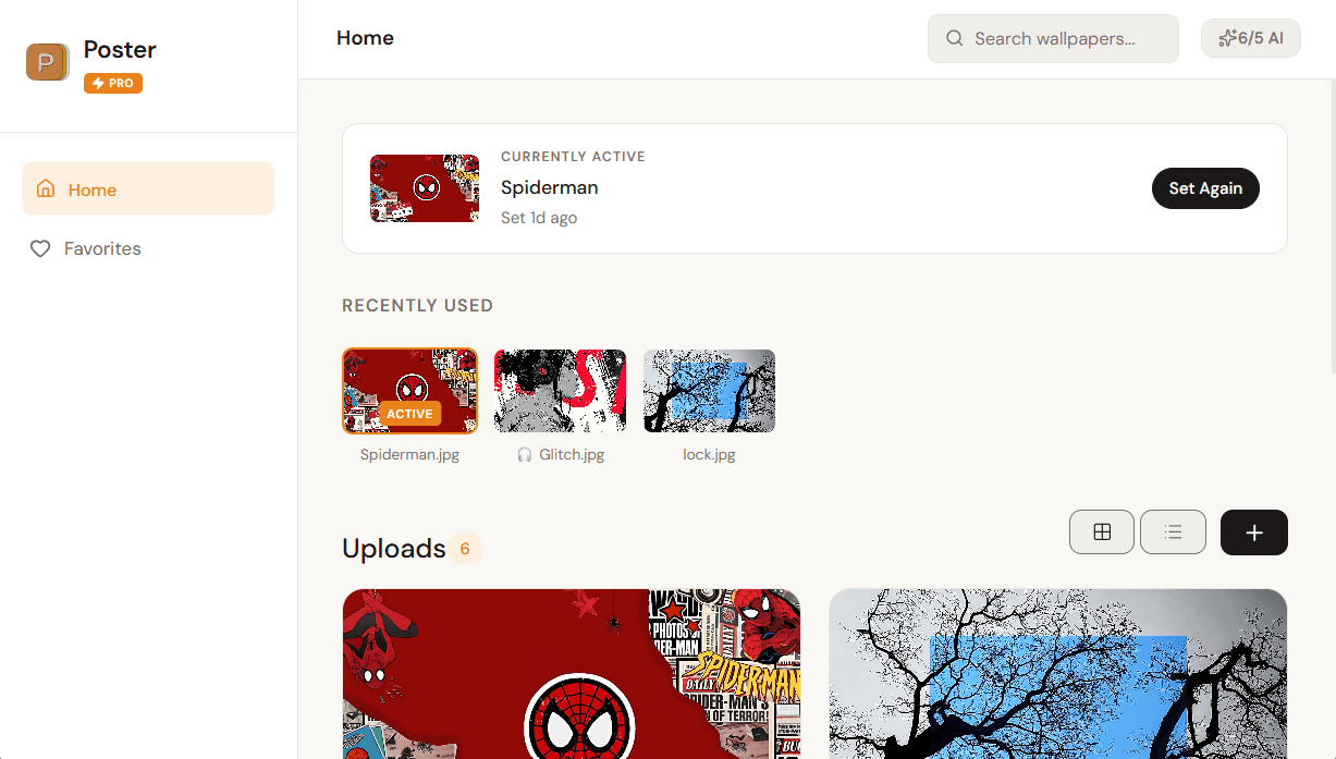 Dashboard Mockup